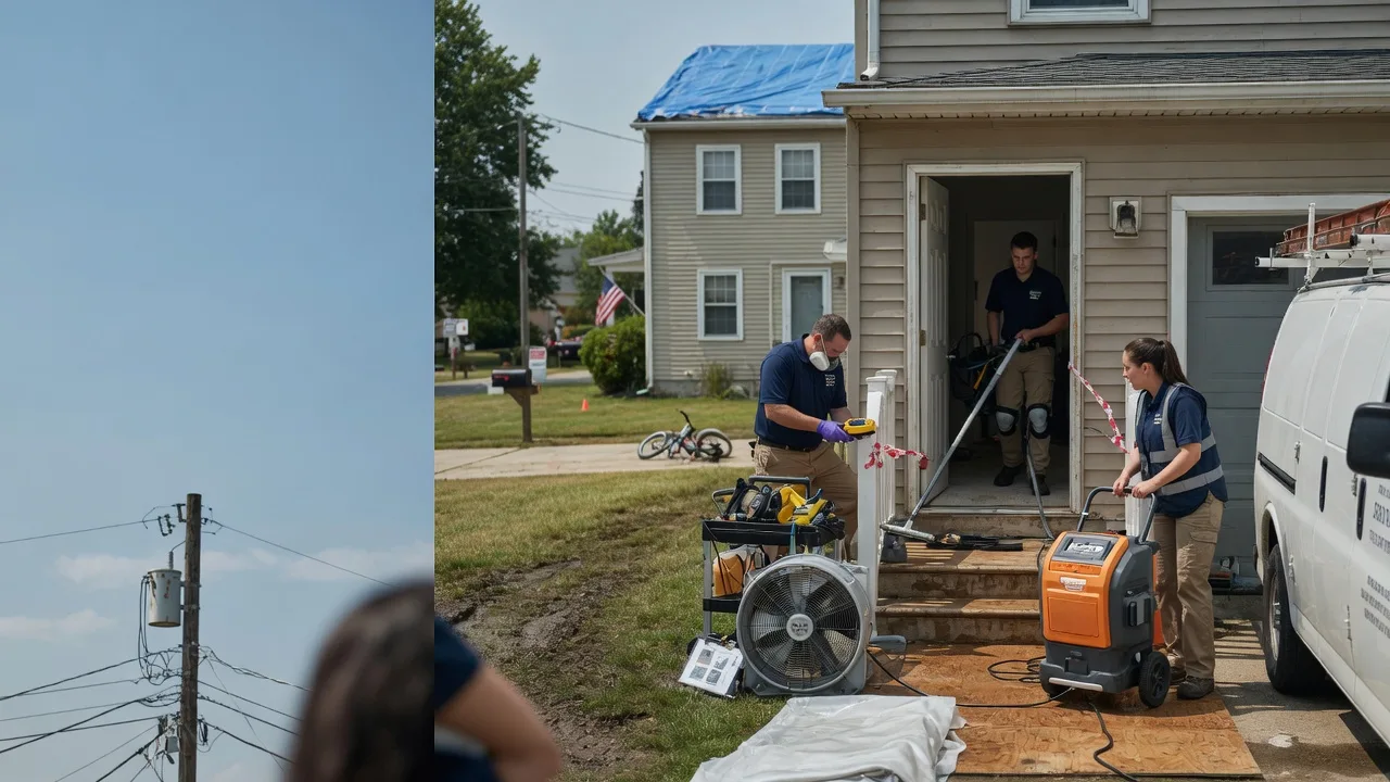 Water Damage Repair in West Concord, MN near me